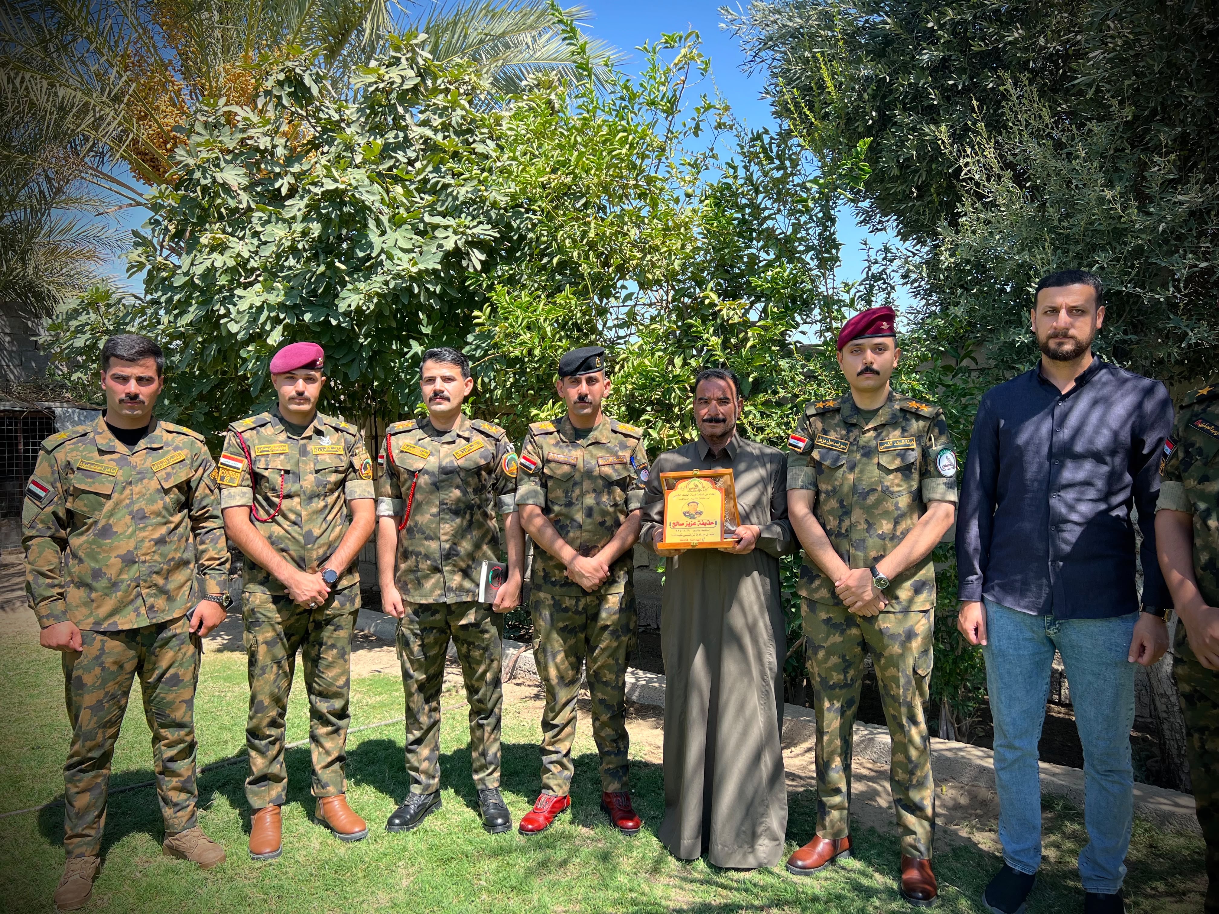 زيارة عائلة الشهيد حذيفة عزيز